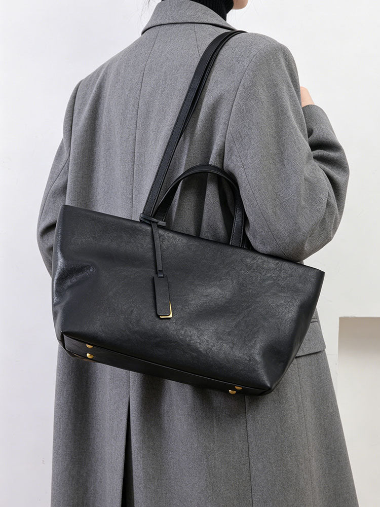 Burgundy Vegan Leather Tote Bag, Womens Arabian Work Handbag with Strap