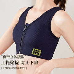 Comfort Zip Bra – For Gym, Yoga & Everyday Moves