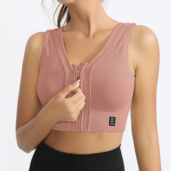 Comfort Zip Bra – For Gym, Yoga & Everyday Moves