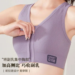 Comfort Zip Bra – For Gym, Yoga & Everyday Moves