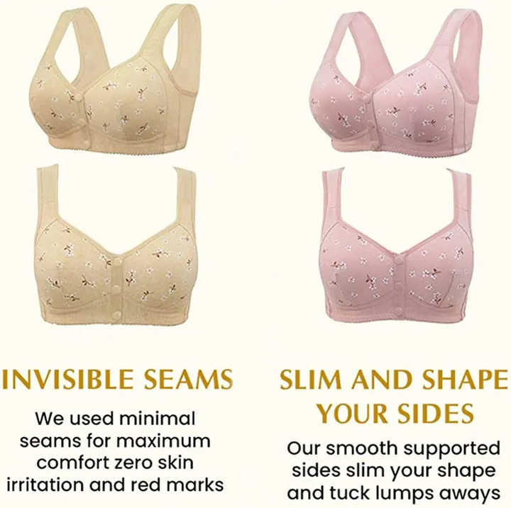 Ladies Front Open Bra – Soft Cotton Support for Daily Use