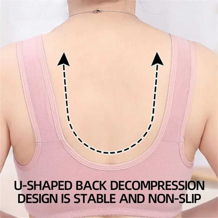 Ladies Front Open Bra – Soft Cotton Support for Daily Use
