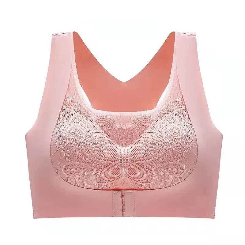 "High Support Push-Up Sports Bra | Removable Pads & All-Day Comfort"