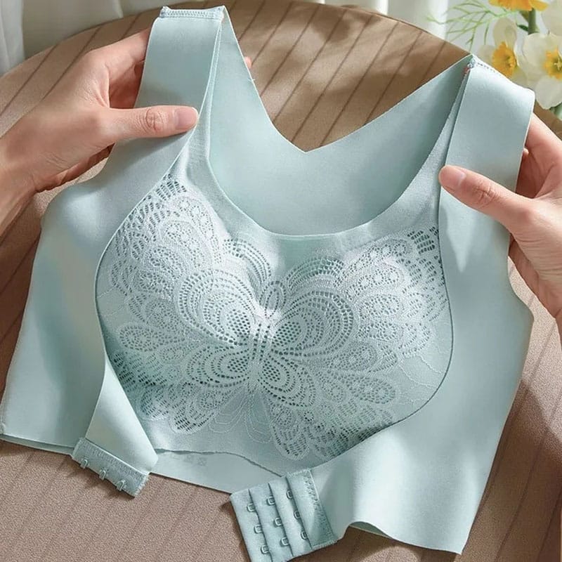 "High Support Push-Up Sports Bra | Removable Pads & All-Day Comfort"