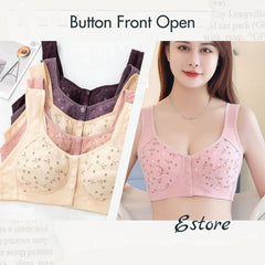 Ladies Front Open Bra – Soft Cotton Support for Daily Use