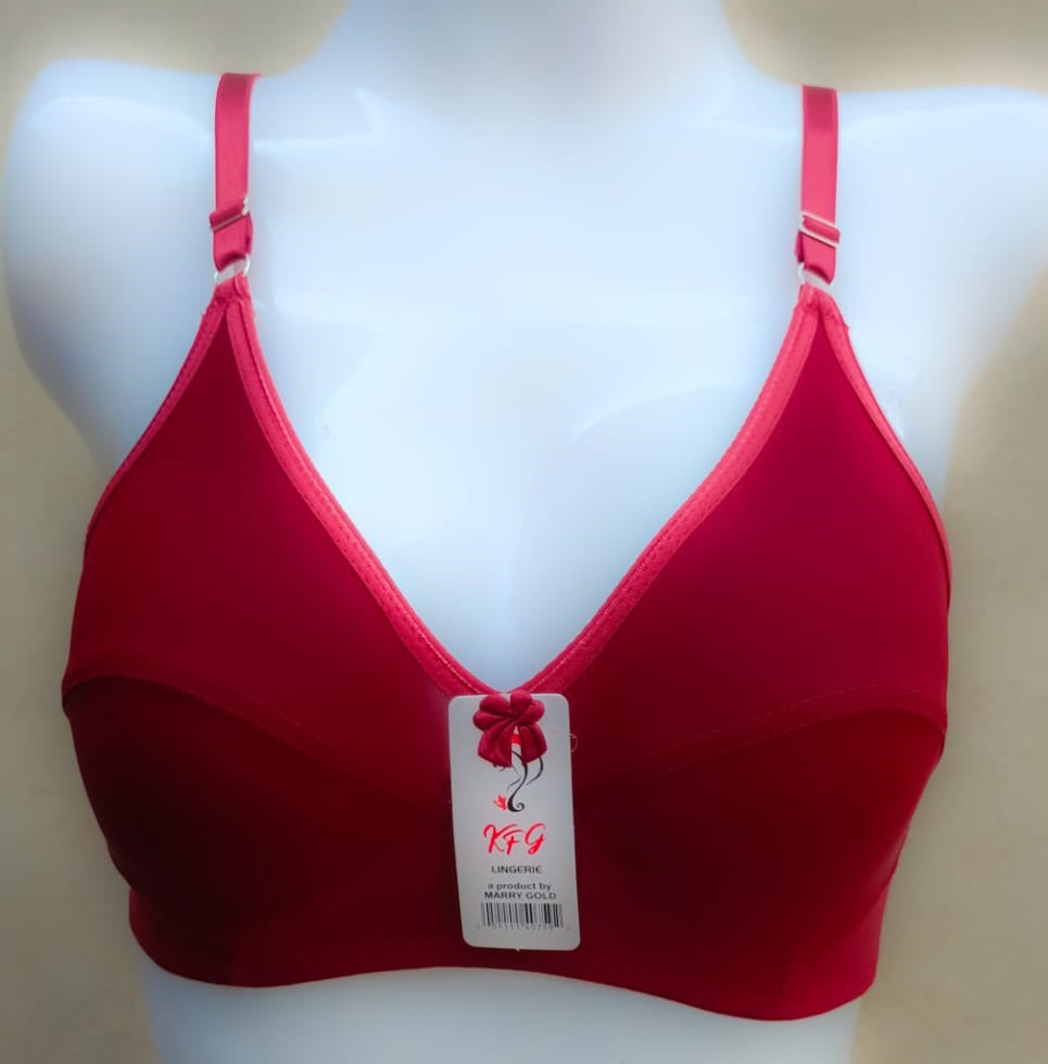 Pack Of 2 Comfortable Lycra Bra For Regular Use