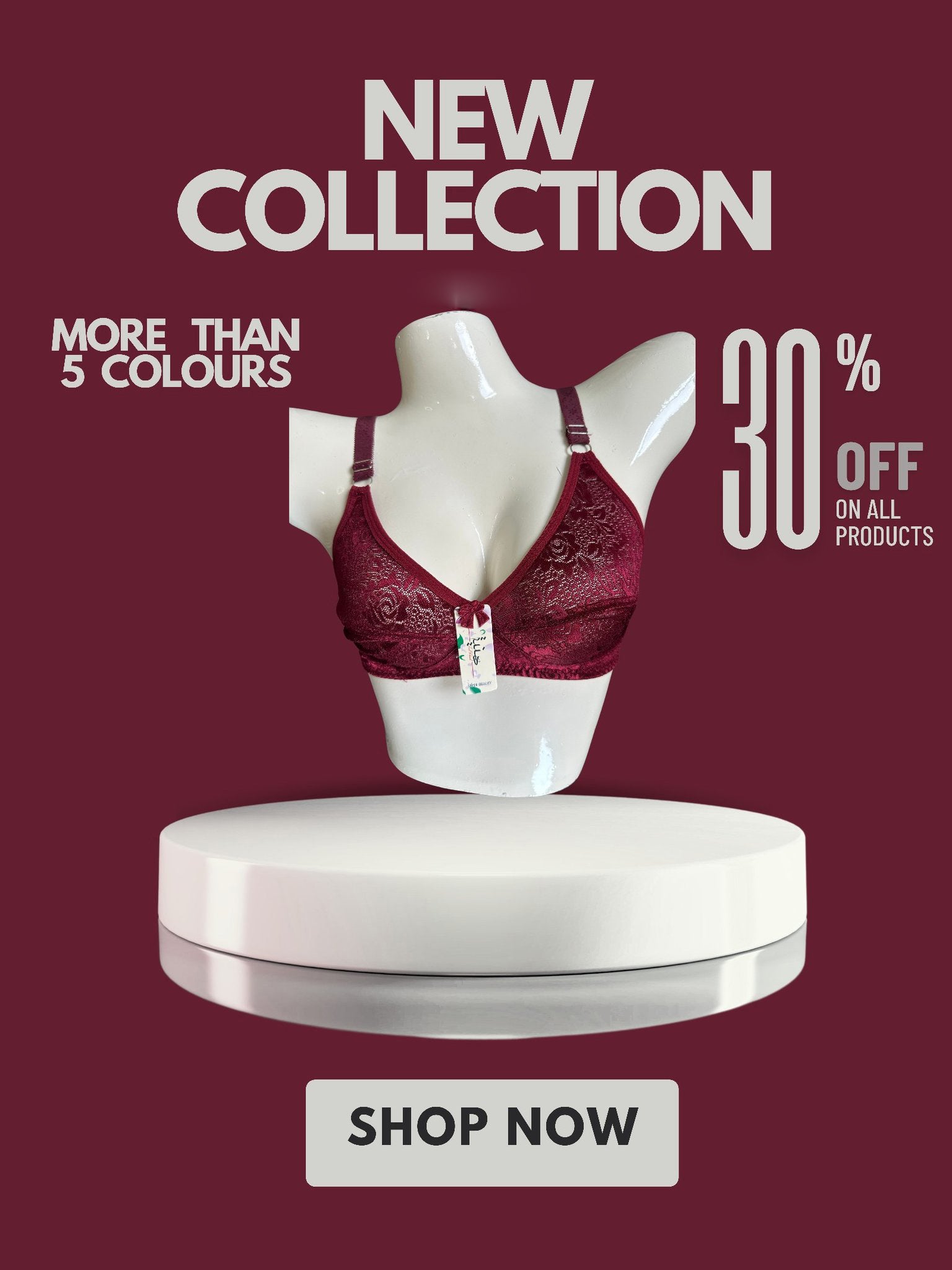 Pack Of 2 New Net Bra For Summer