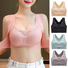 "High Support Push-Up Sports Bra | Removable Pads & All-Day Comfort"